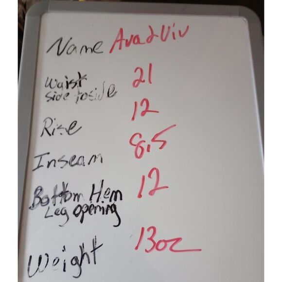 Ava and Viv Shorts Ladies 20 Khakis Navy - Picture 5 of 5